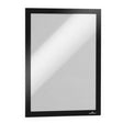Displayrahmen, langlebig, Duraframe, A4, PVC, nicht magnetisch, schwarz