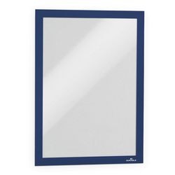 Displayrahmen, langlebig, A4, PVC, nicht magnetisch, dunkelblau
