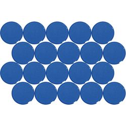 Whiteboard-Magnete Maul 6178135 blau, 20 Stück