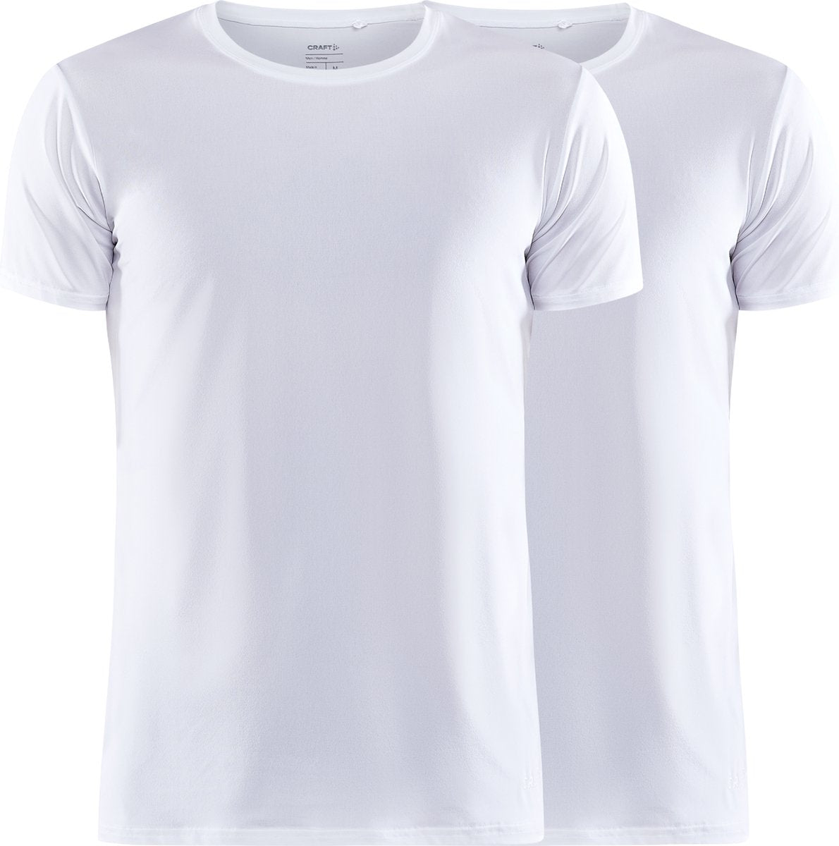 Craft Core Dry Tee Multi 2-Pack M Herren-Thermoshirt – Weiß