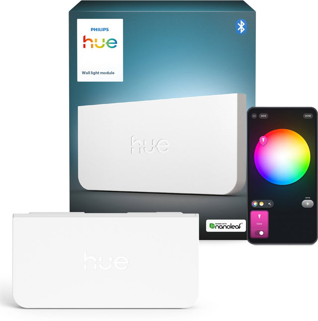 Philips hue wandmodule - koppeling nanoleaf panels - slimme verlichting