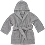 Meyco Baby-Uni-Bademantel – Frottee – Grau – 98 104
