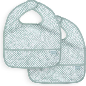 Jollein slab waterproof snake - soft green - 2 stuks
