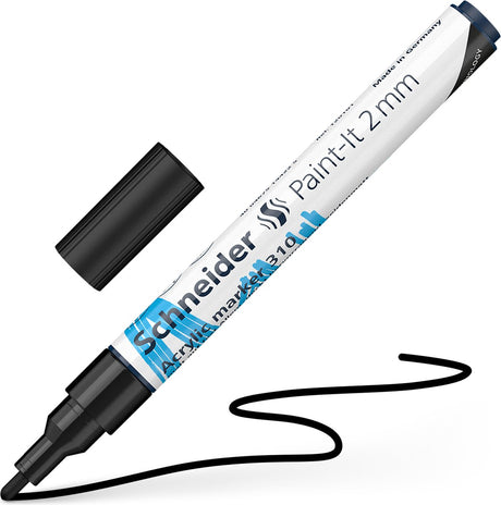 Schneider Schreibgeräte Schneider Acrylmarker – Paint-it 310 – 2 mm – Schwarz – S-120101