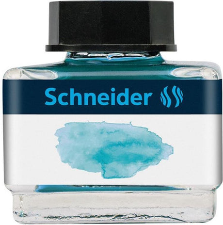 Schneider Schreibgeräte Schneider Tintenfass - Inhalt 15ml - Pastell Bermudablau - S-6930