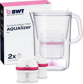 Bwt - waterfilterkan + 2 x filter voor magnesium mineralized water