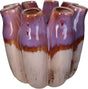 Hd collection vaas stoneware paars 29x29x28cm