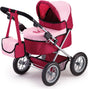 Bayer Design - Trendiger Puppenwagen - Rot und Rosa