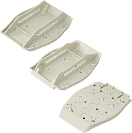 Proplus stabilisatievoeten met veer - 27,5x20,5 cm - 4 stuks