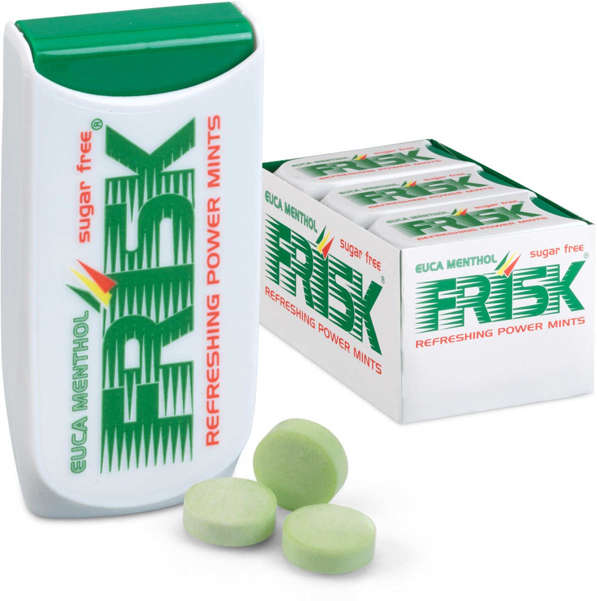 Frisk eucalyptus tab - frismakers - suikervrij - 1x12stuks