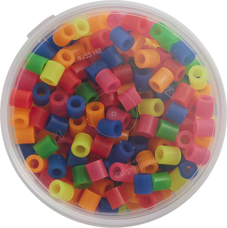 Hama Iron Perlen Maxi in Bak - Neonmix (051), 600st.