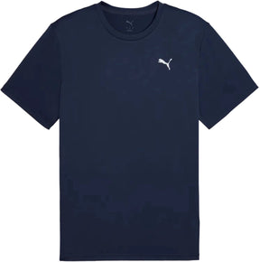 Puma tad essential solid cat t-shirt in de kleur marine.
