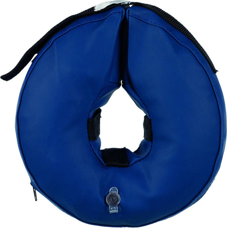 Trixie aufblasbarer Schutzkragen blau – Halsschutzkragen – XS – 20–24 cm