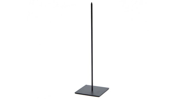 Standaard 9x9x30cm metaal zwart
