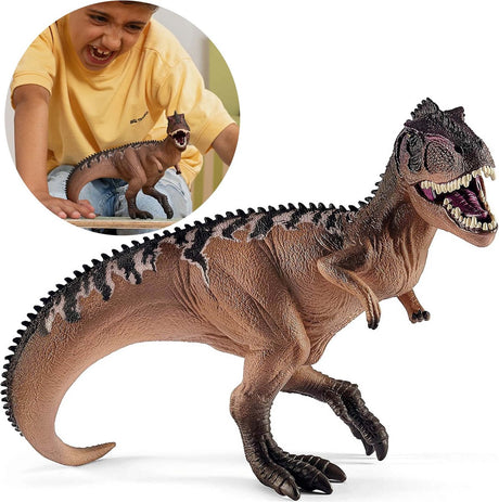 Schleich Dinosaurier - Spielfigur - Giganotosaurus - Kinderspielzeug für Jungen und Mädchen - 5 bis 12 Jahre - 15010