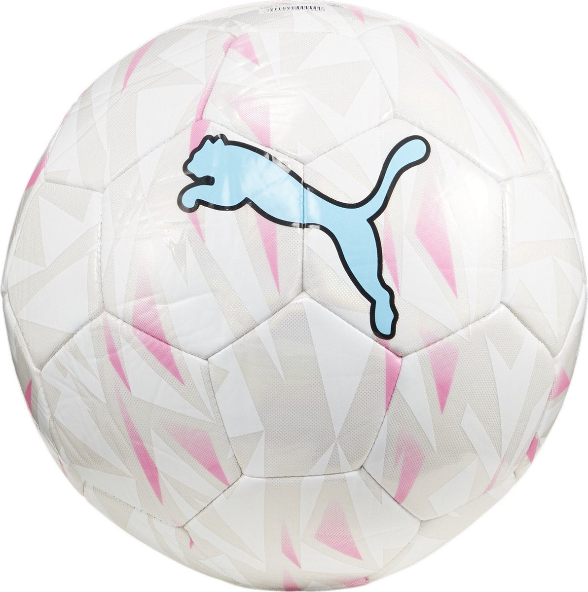 Puma voetbal final graphic - maat 5 - zilver pink