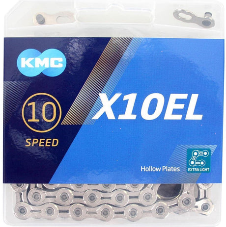 KMC -Fahrradkette x10el - Silber - 10 Geschwindigkeit - 114 Glieder