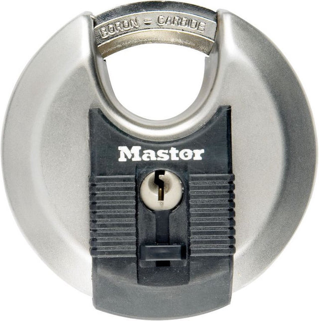 Masterlock m40d excell - discusslot - 7 cm - grijs