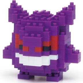 Bandai - nanoblock - gengar - pokémon - mini brick figuur - bouwset - pixel gengar (gengar) pokémon figuur bouwpakket - nbpm007
