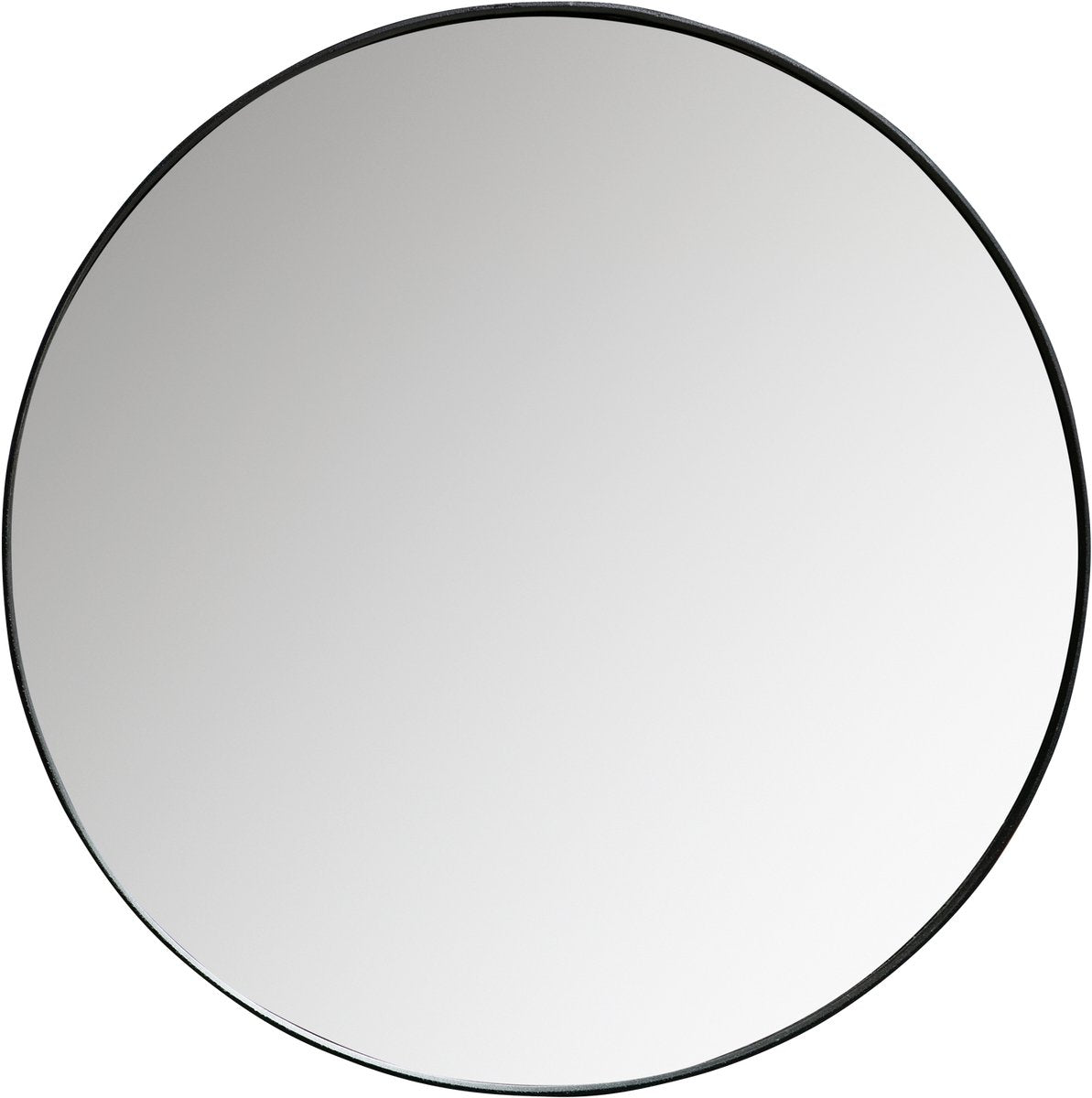 Woood Doutzen Spiegel - Metall - Schwarz - 80x80x5