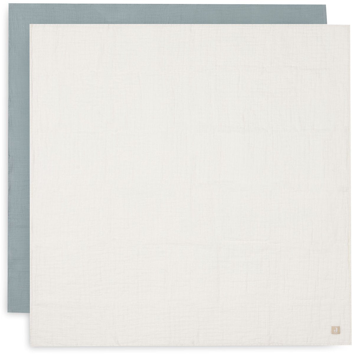 Jollein hydrofiele doek large 115x115cm sea green ivory (2pack)