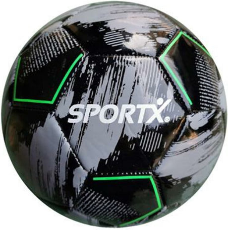 Sportx Fußball grau schwarz 330-350gr