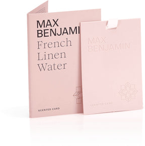 Max benjamin - geurkaart - french linen water