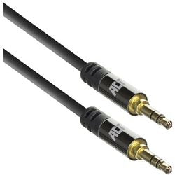 Stereo-audiokabel act ac3614 zwart 15 m