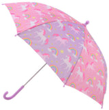 Johntoy Regenschirm Einhorn Regenbogen