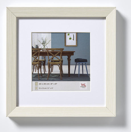 Walther Fiorito - MDF-Holzrahmen - Fotogröße 40x40 cm - Weiß