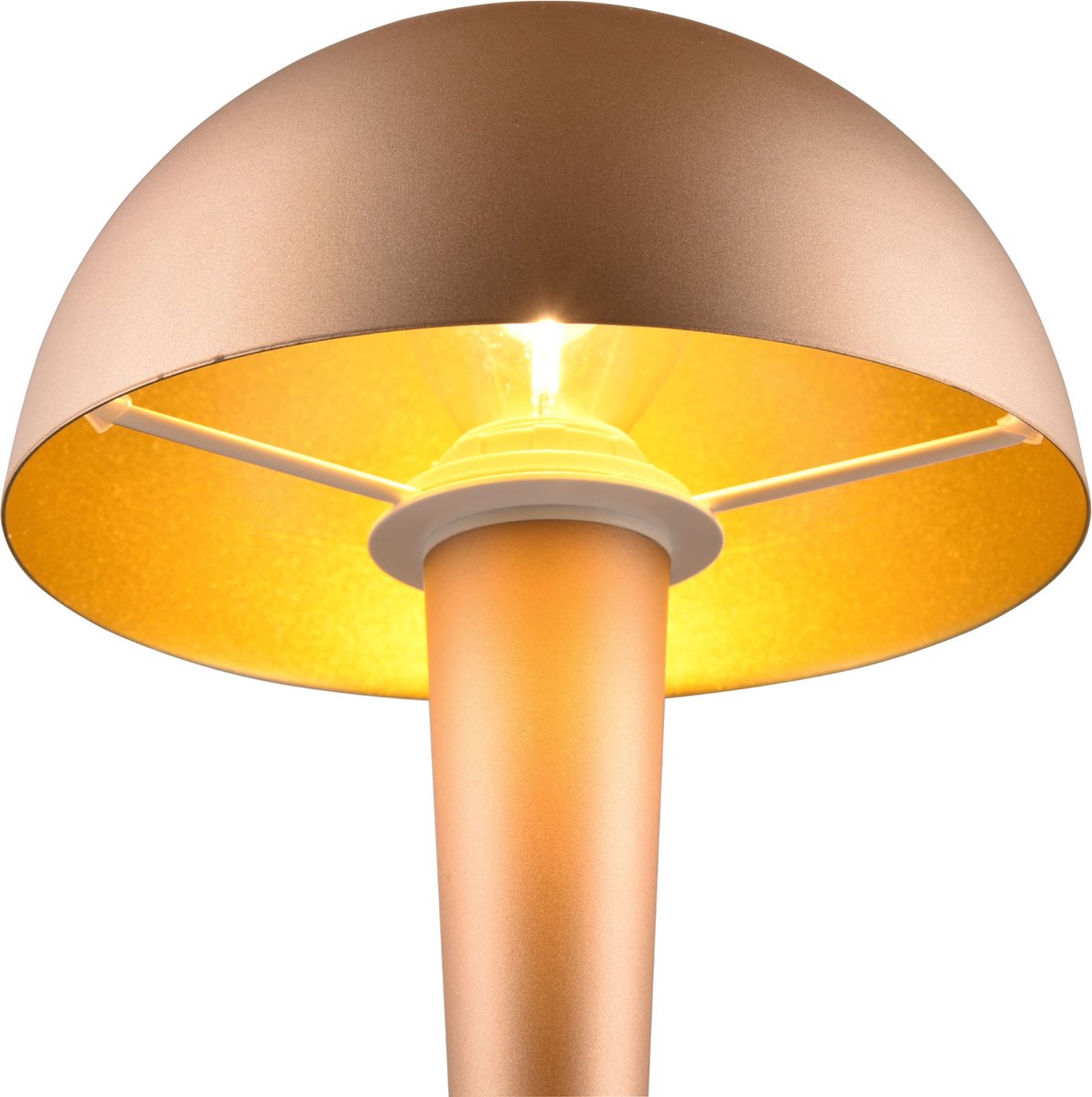Rl Live Your Light Reality Canaria - Tischlampe - Mokka - inkl. 1x e14 4,9 w - Schnurschalter