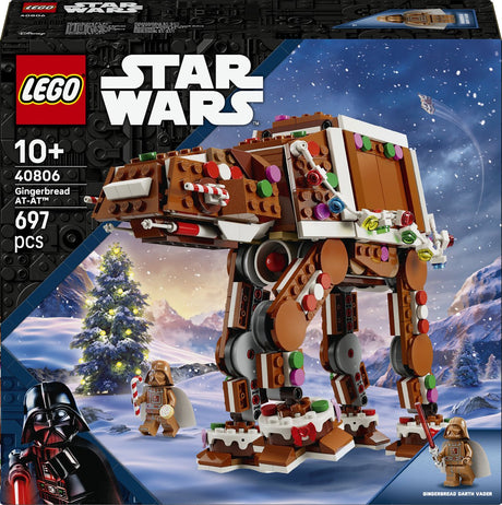 Lego star wars 40806 peperkoek at-at walker.