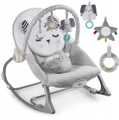 Nukido baby relaxstoel met vibratie en speelgoed - 0-18 kg