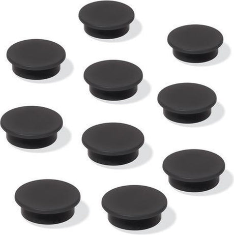 Sigel Magnete – meet up – für Whiteboard – 25 mm – 10 Stück – schwarz – si-mu196