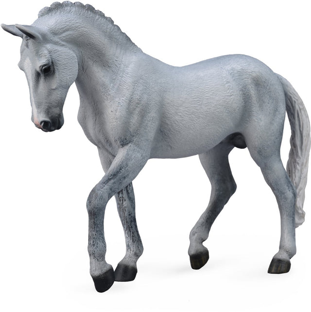 Collecta Figur - Trakehner Hengst grau - (XL) - Pferde - handbemalt - Miniatur