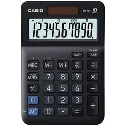 Casio Taschenrechner MS-10F schwarz 10 Ziffern