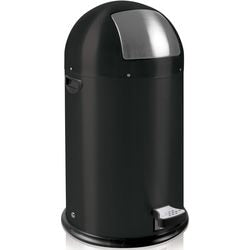 Eko Waste Bin Kickcan 33 L matte schwarz