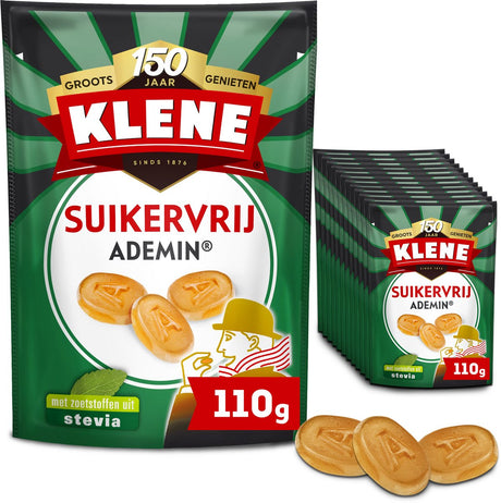 Klene suikervrij eucalyptus honing ademin (12x110gr)