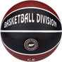 New Port Mini-Basketballdruck – Bordeaux, Schwarz und Weiß – 3