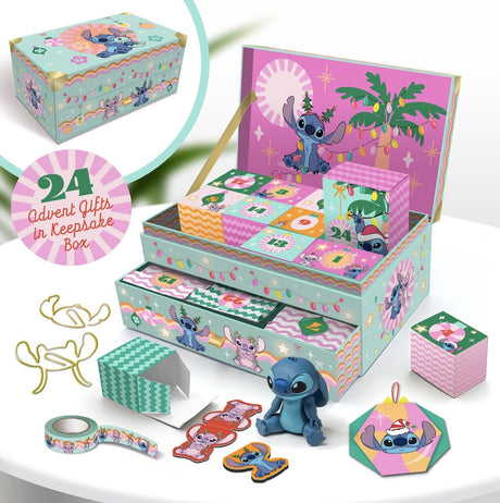 Paladone products stitch - keepsake box - 24 day advent calendar