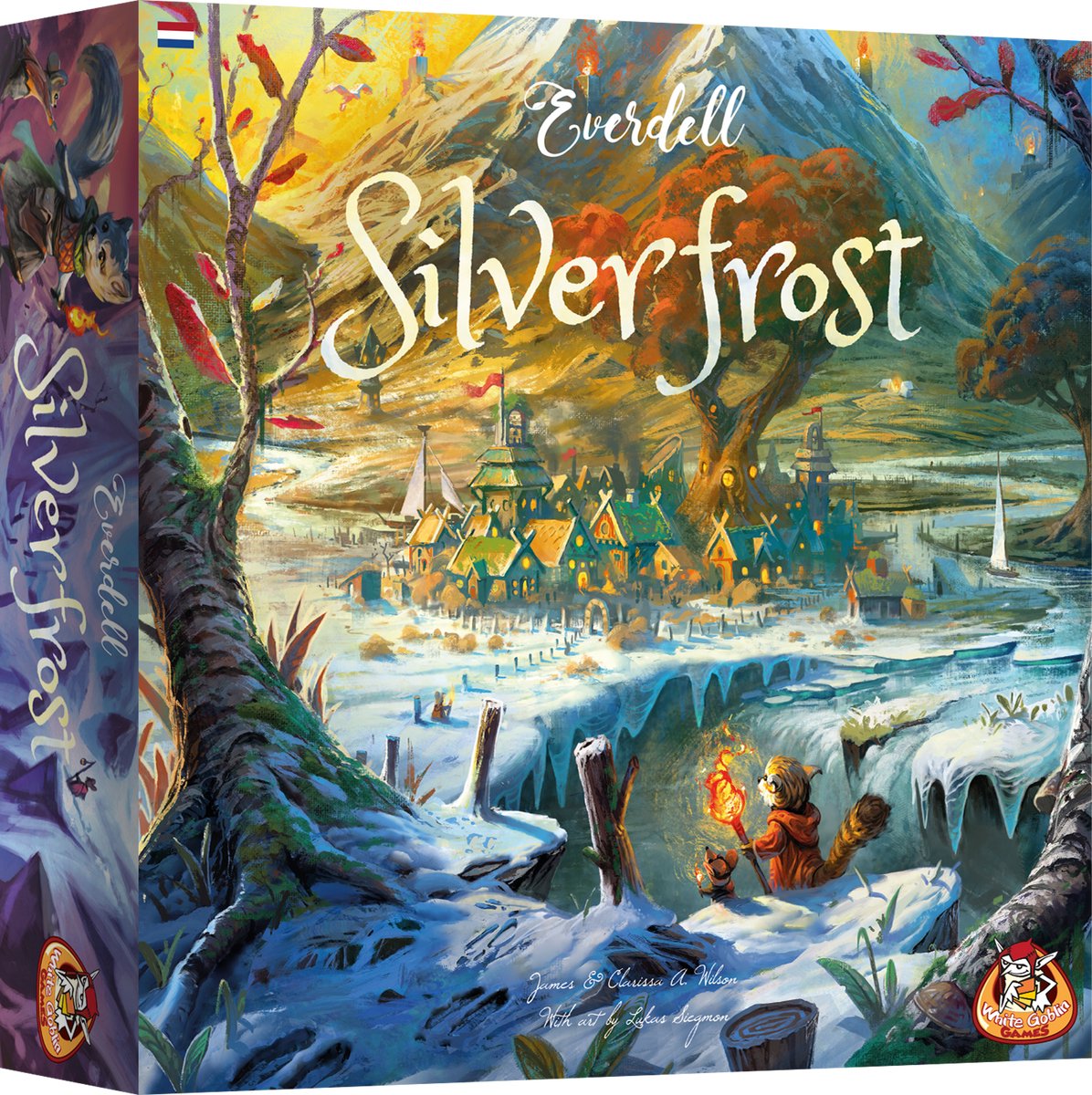 White goblin games - silverfrost - familiespel - 1 tot 4 spelers - 60 minuten - vanaf 10 jaar