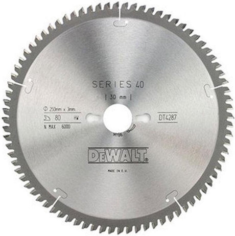 Dewalt Zubehör Kreissägeblatt S40 250x30x80t - dt4287-qz