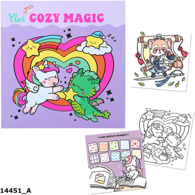 Depesche - ylvi cozy magic kleurboek