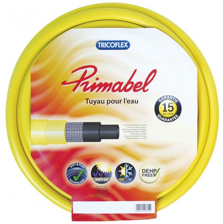 Hozelock primabel schlauch 116365 tuinslang geel 1 2 inch 25 m