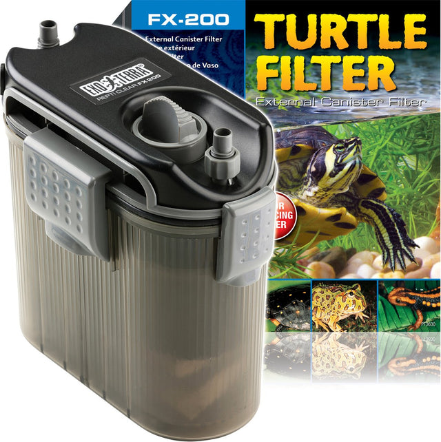 Exo terra - terrarium - reptielen - turtle filter fx-200 20.5x13x22cm - 1st