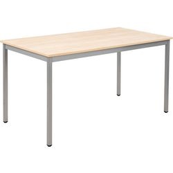 Tisch Sodematub Eisen hellbraun, silber