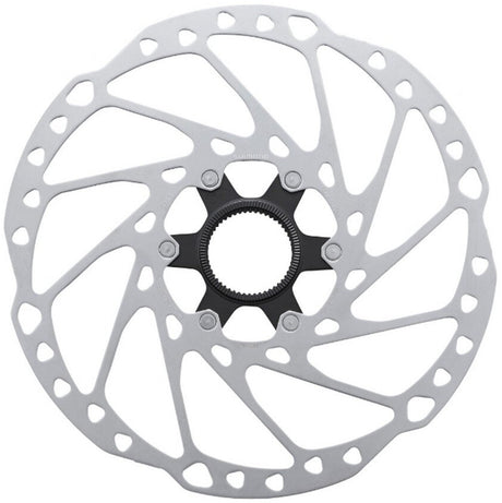 Shimano Bremsscheibe Deore SM-RT64 – 203 mm – Zentralverschluss (Werkstattverpackung)