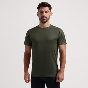 Rogelli promo heren hardloopshirt - korte mouw - groen