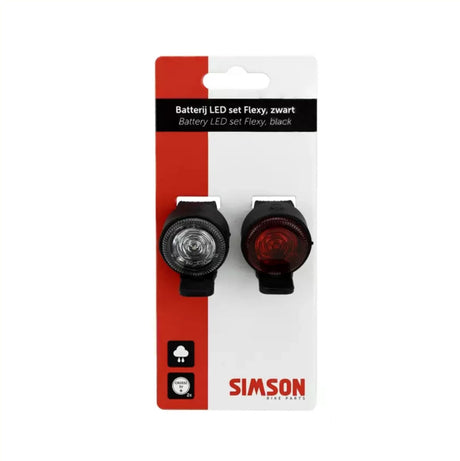 Beleuchtungsset Simson 'Flexy' LED -Set - schwarz