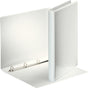 Esselte Essentials Panorama-Ringbinder A4 – 4-Ring – Rückenbreite 30 mm – Kapazität 140 Blatt – Weiß